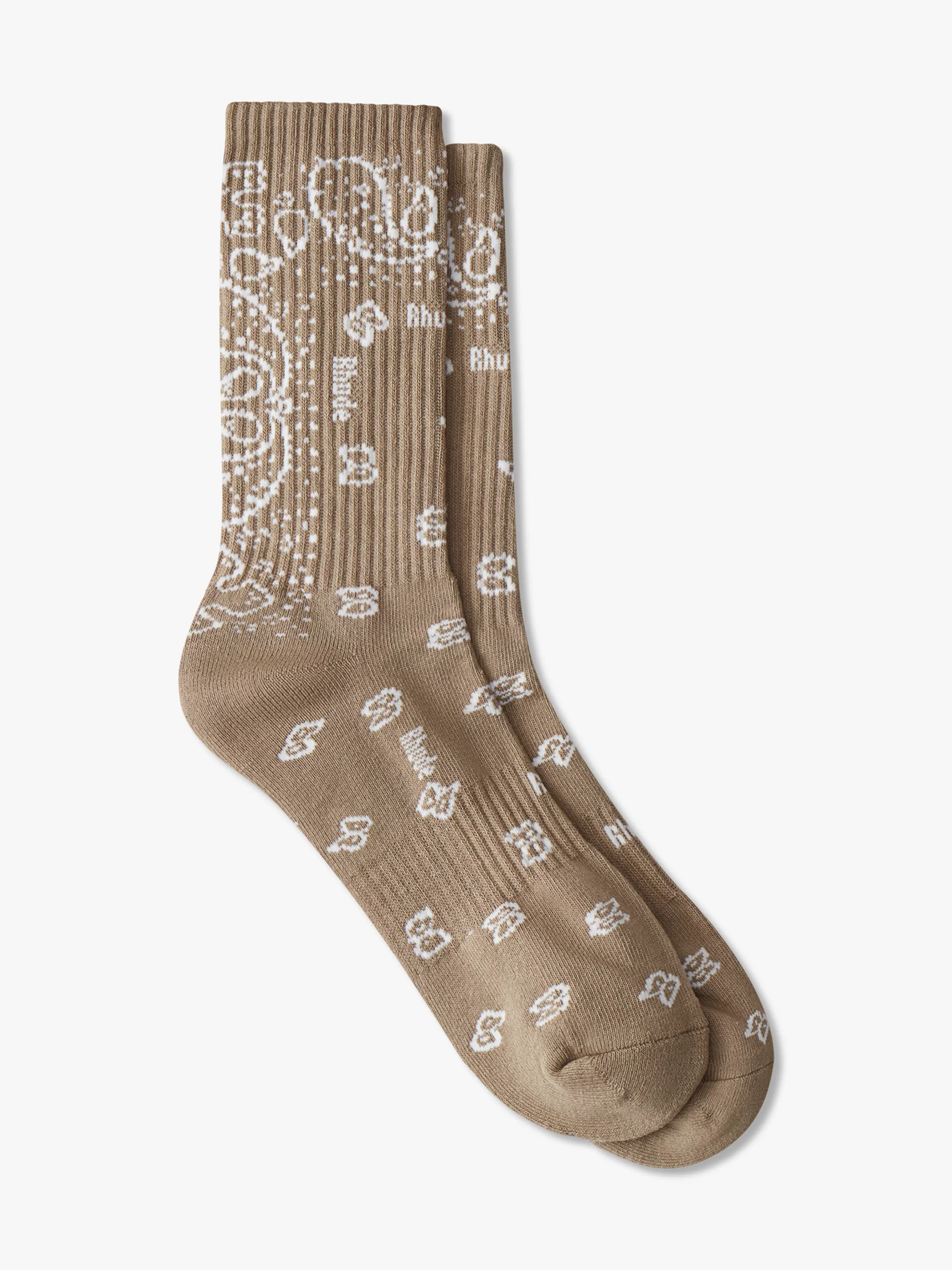 BANDANA JACQUARD SOCKS | RHUDE Sale