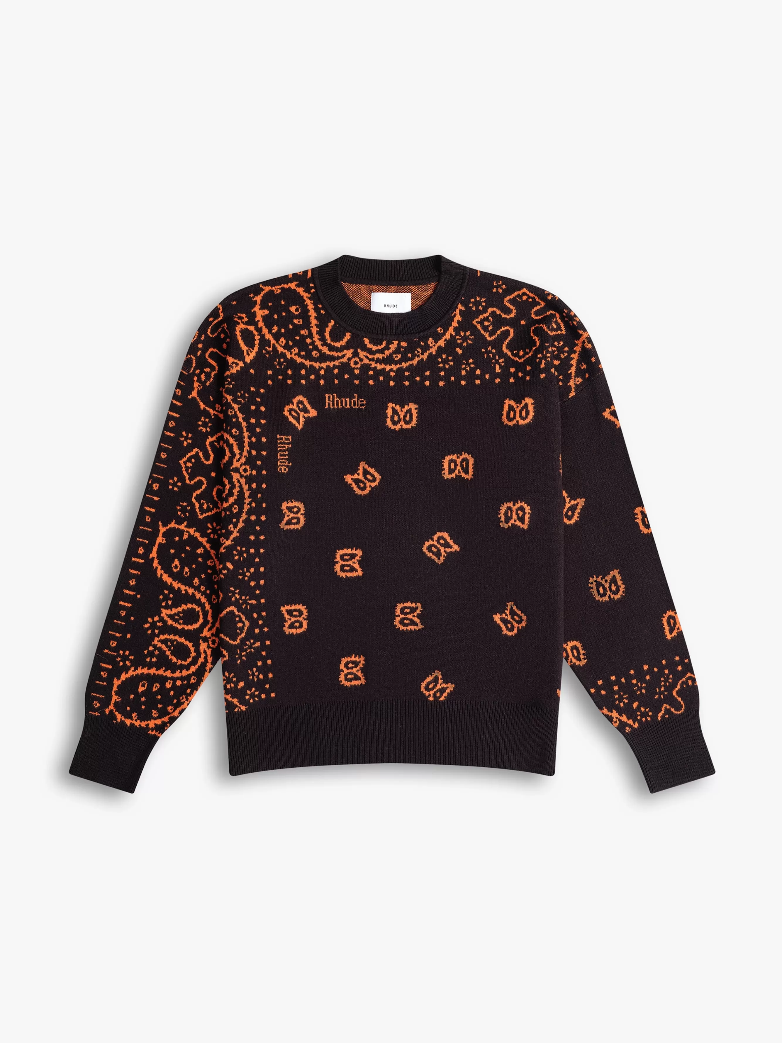 BANDANA KNIT CREWNECK | RHUDE Best