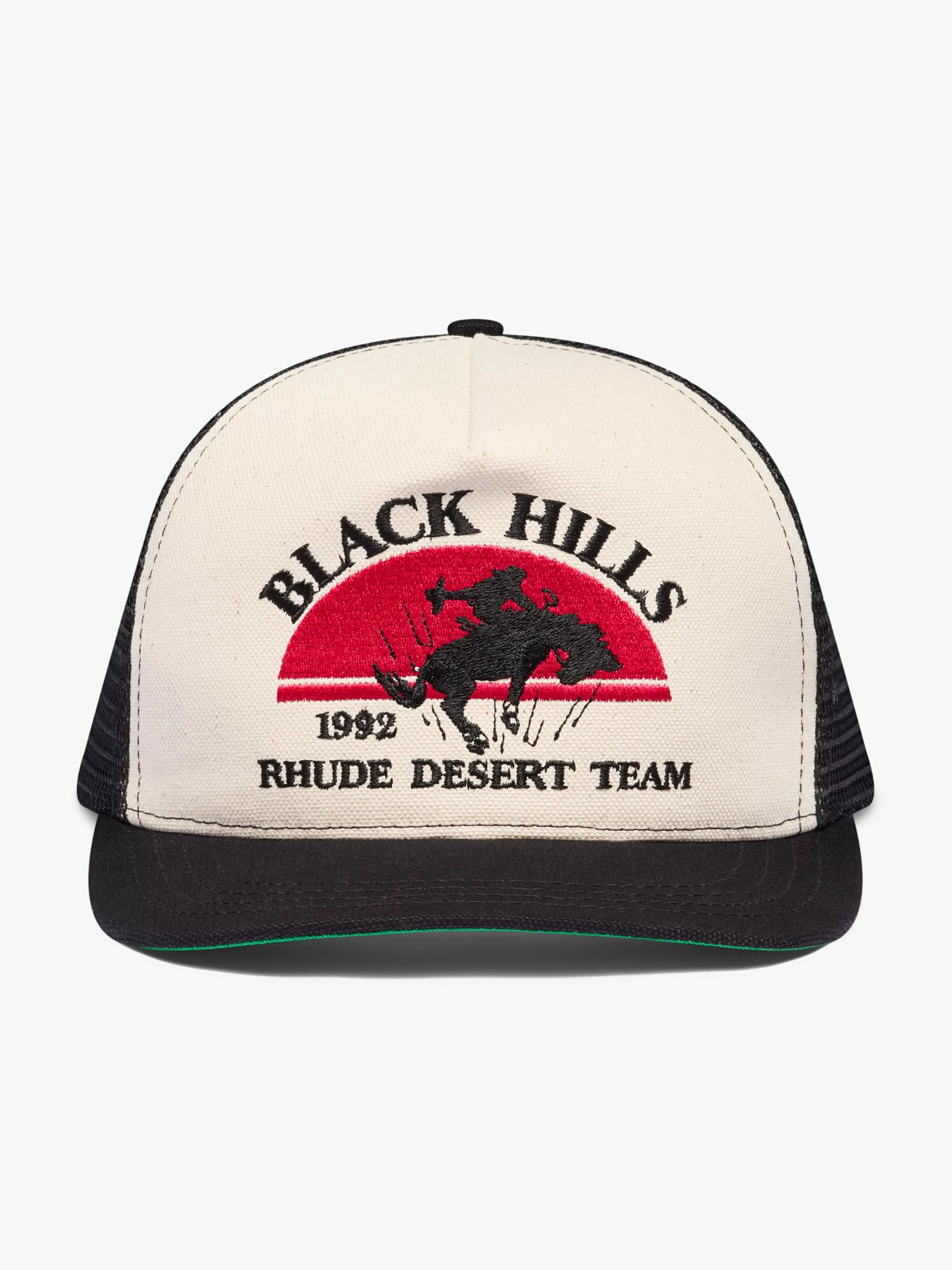 BLACK HILLS CANVAS TRUCKER HAT | RHUDE New