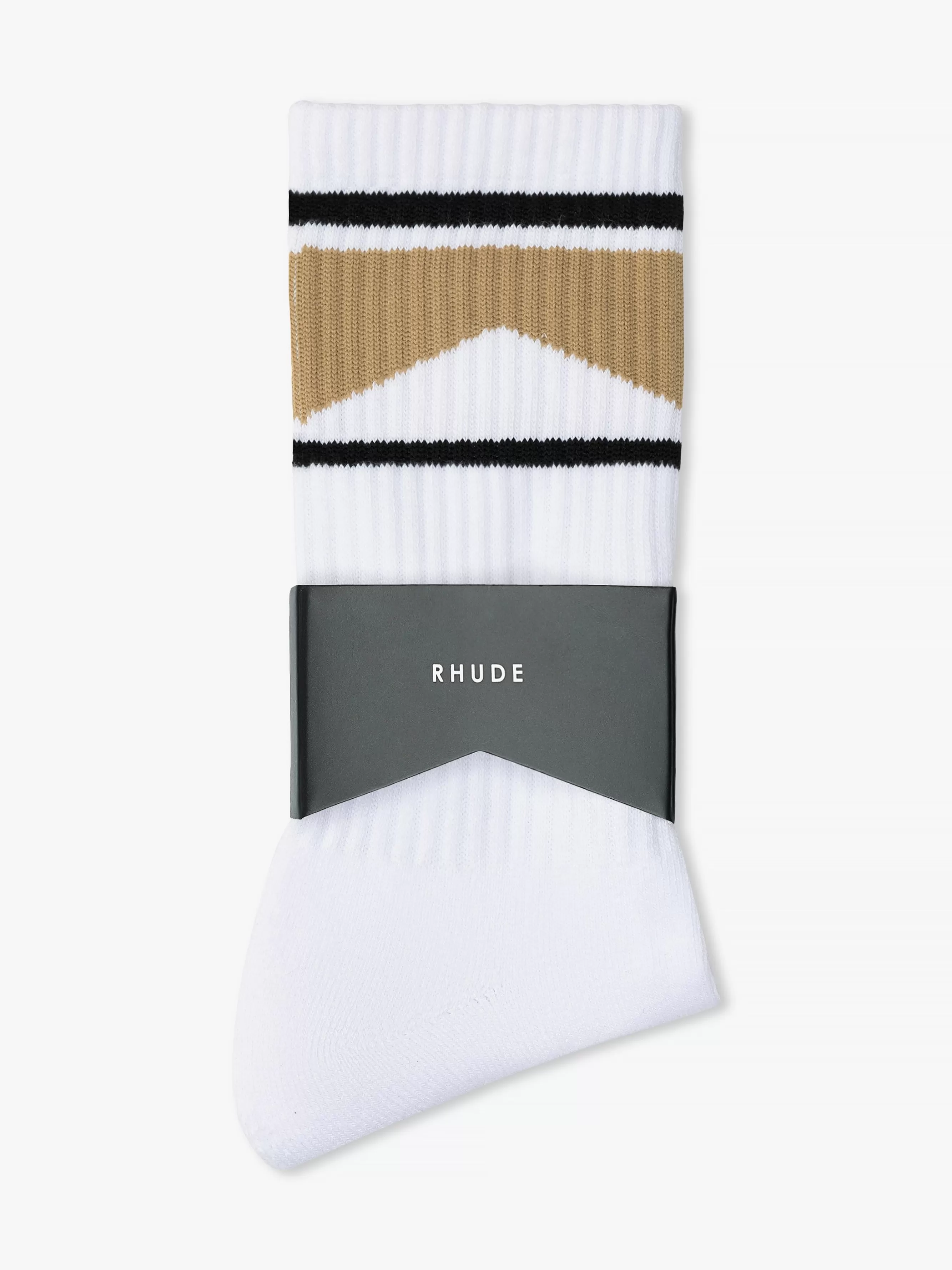 CHEVRON LOGO SOCKS | RHUDE Shop