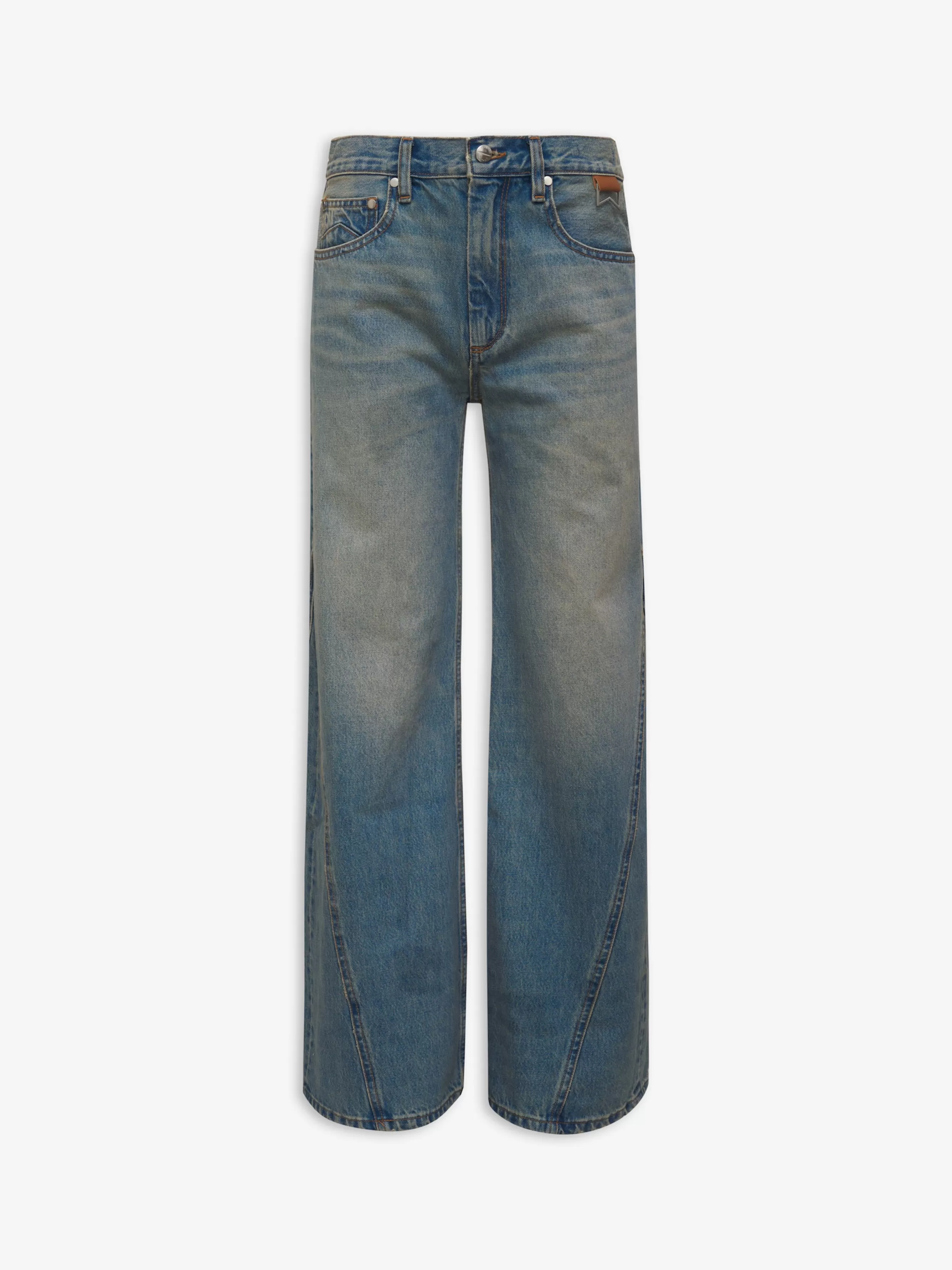 CHEVRON WIDE LEG DENIM | RHUDE Outlet