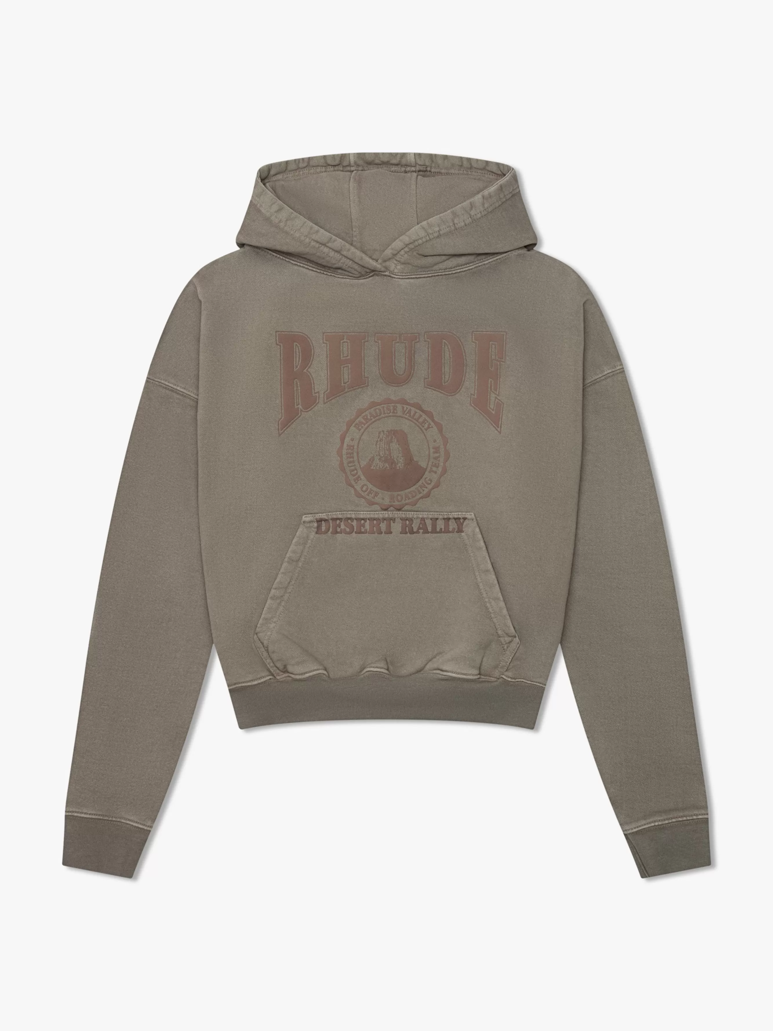 CROPPED DESERT VALLEY HOODIE | RHUDE Best