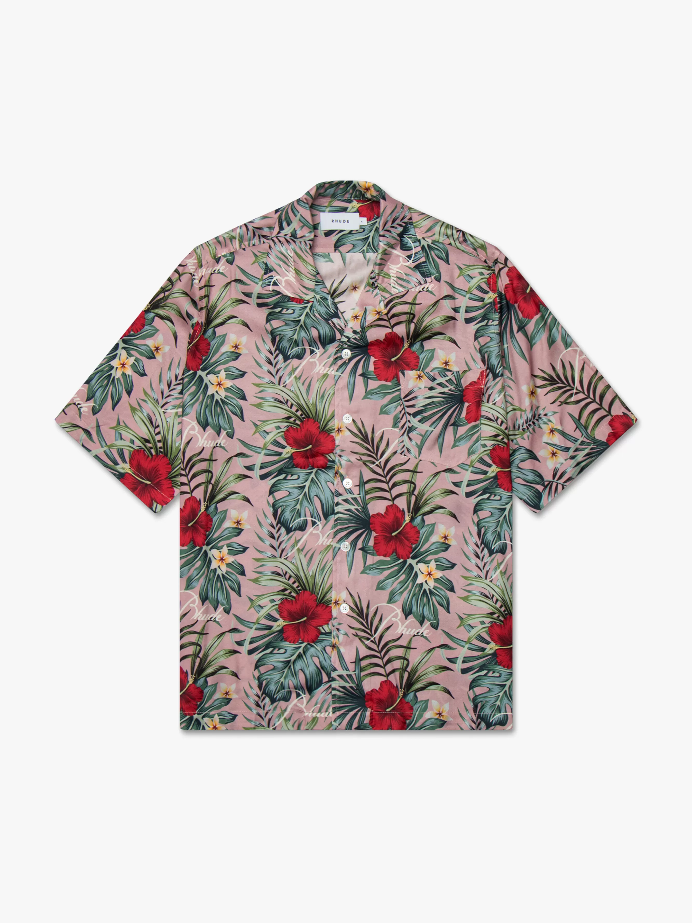 HAWAIIAN LOGO RAYON SHIRT | RHUDE Outlet