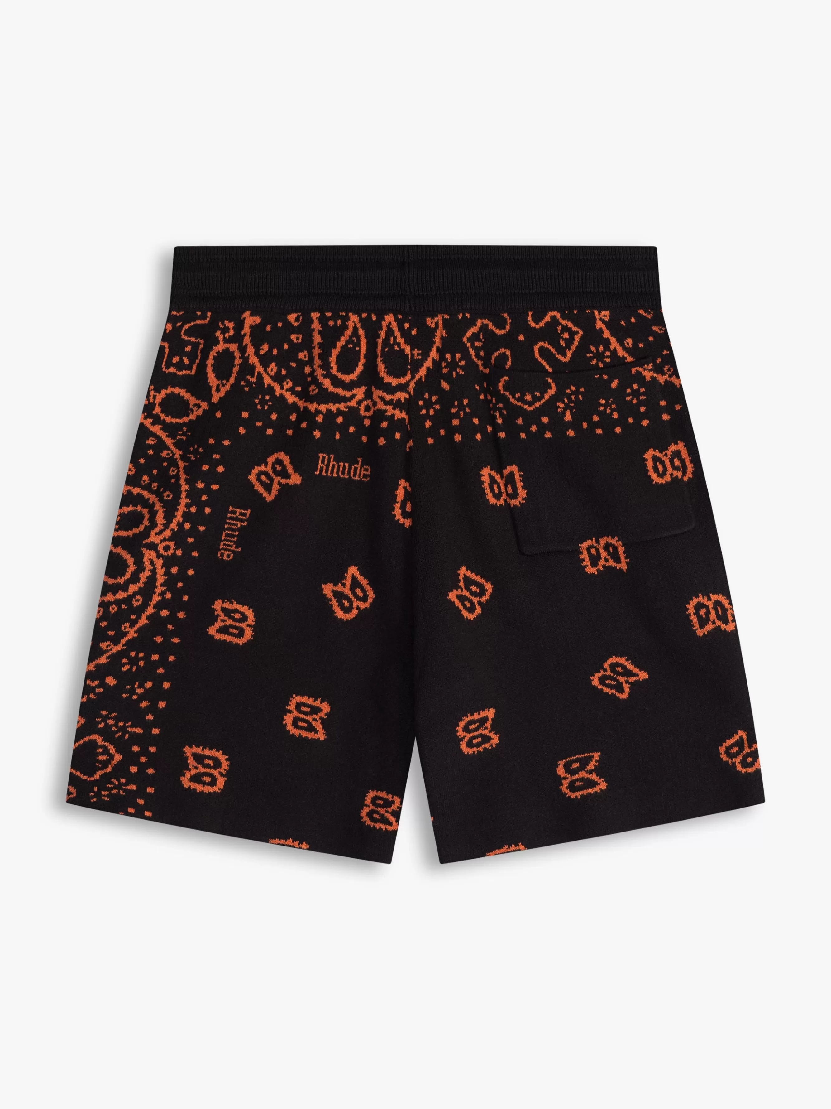 KNIT BANDANA SHORTS | RHUDE Outlet