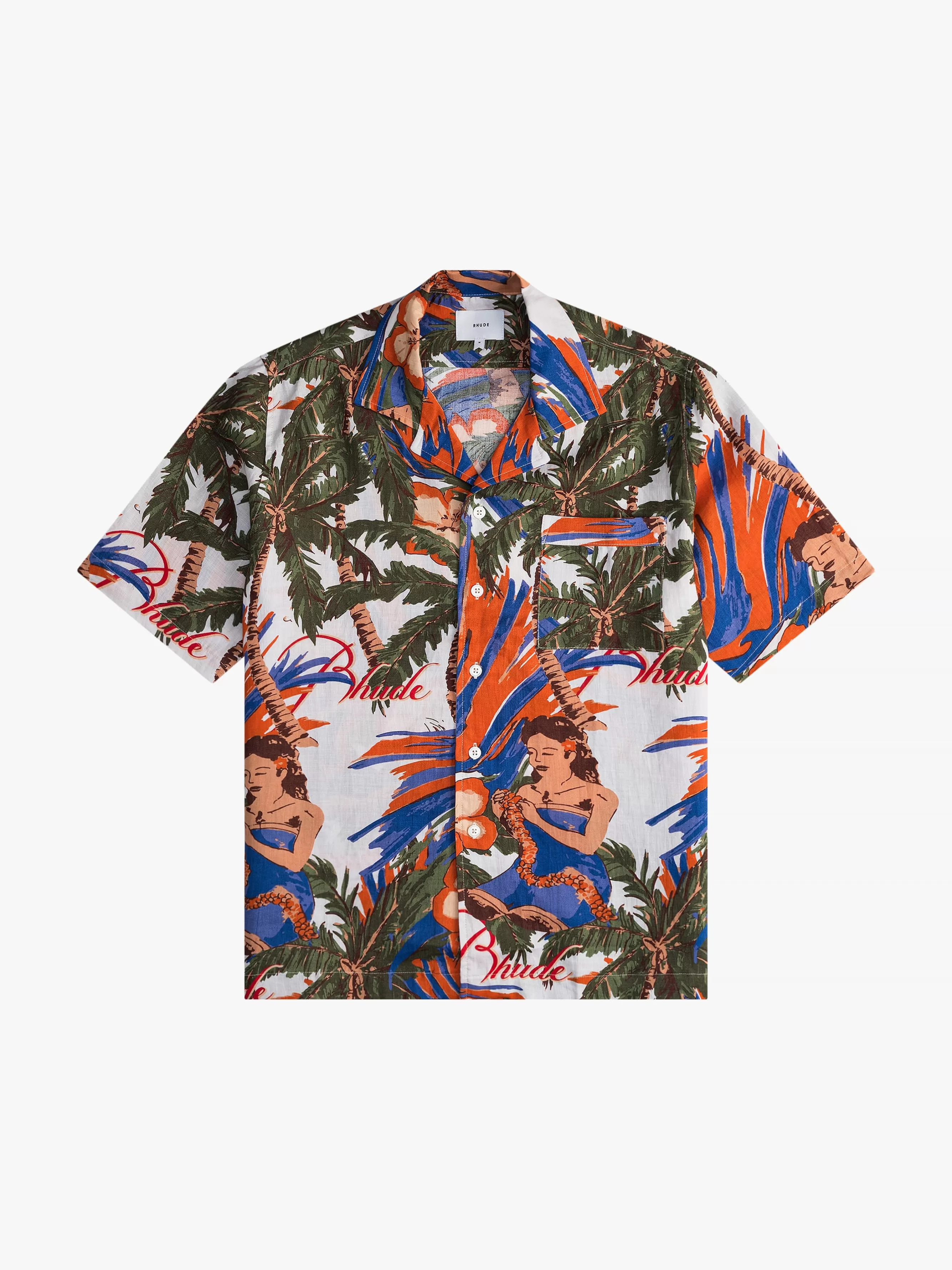 LE FLEUR LINEN SHIRT | RHUDE Fashion