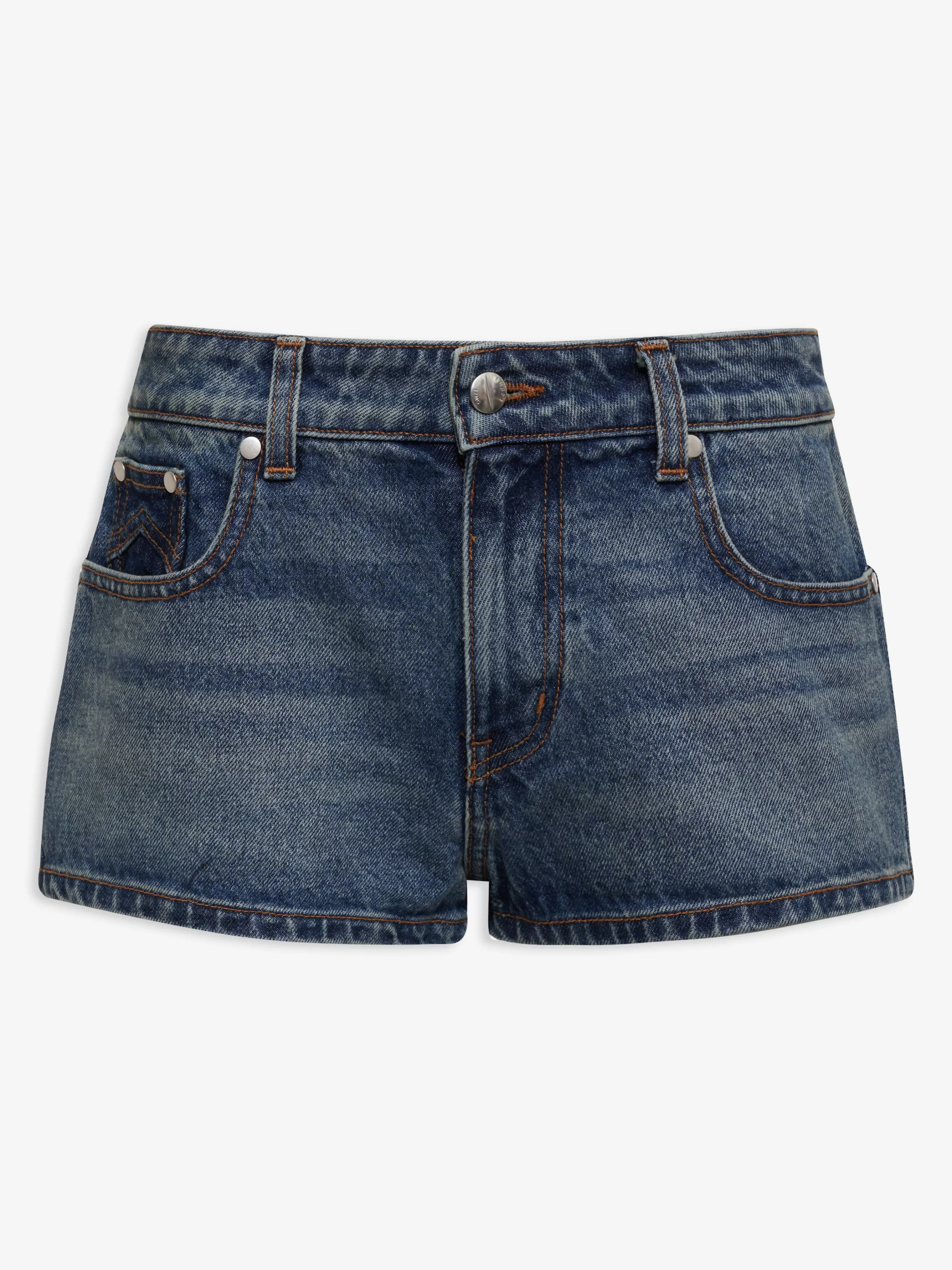 LOW-WAIST DENIM SHORTS | RHUDE Sale