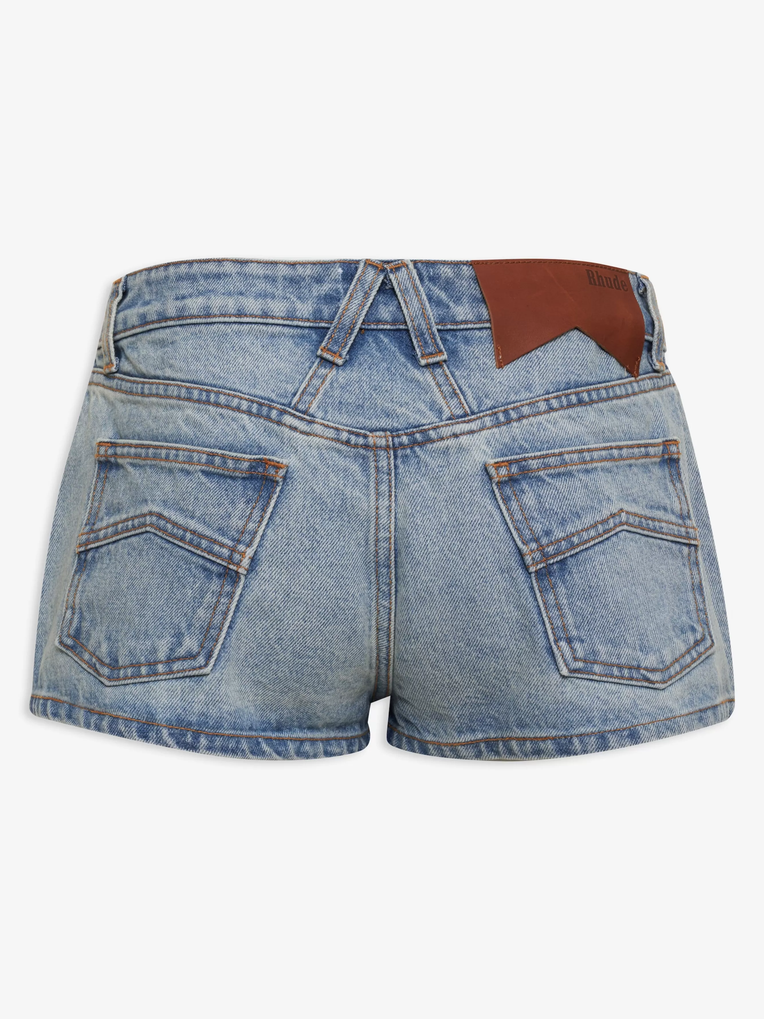 LOW-WAIST DENIM SHORTS | RHUDE Best