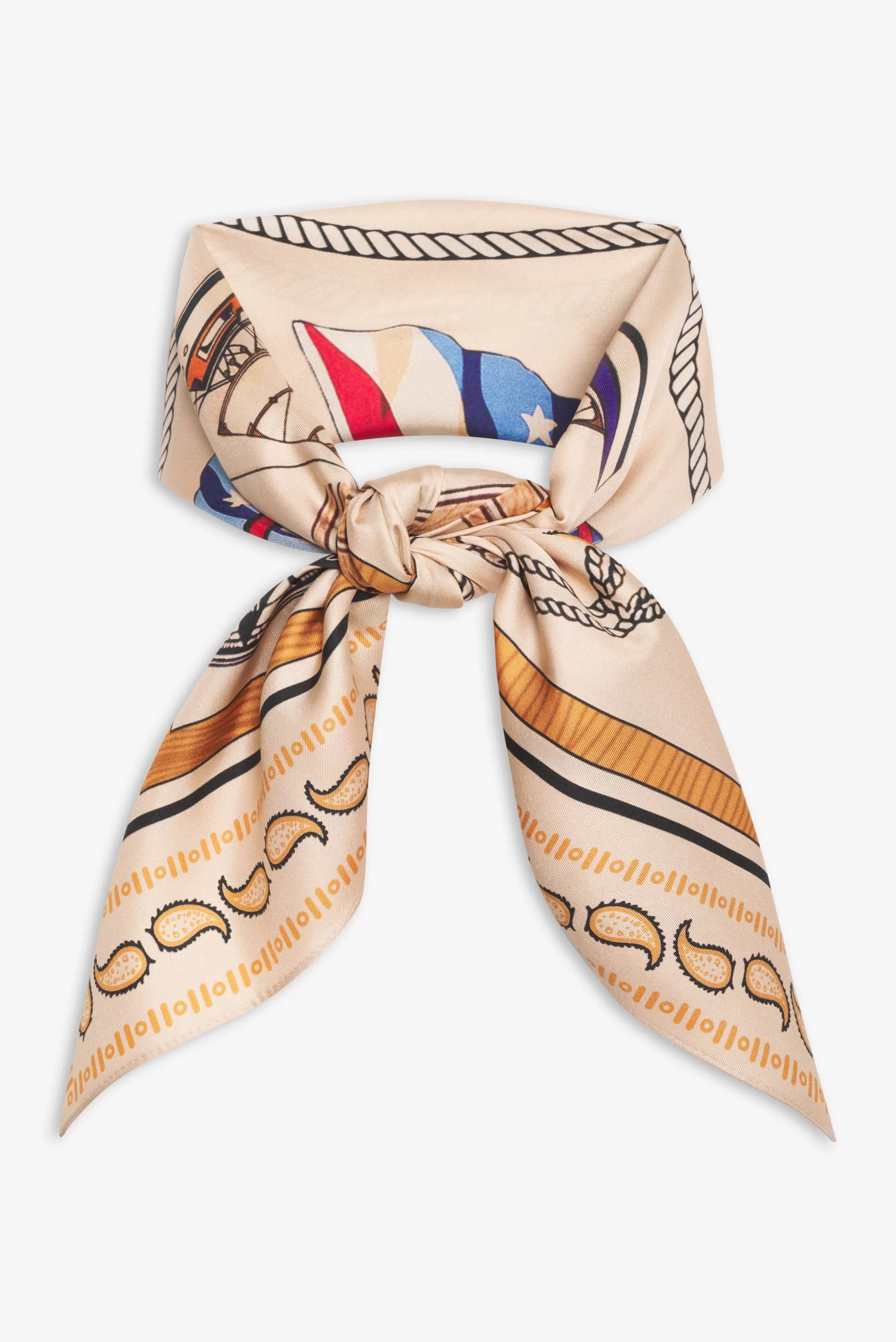 NAUTICAL PRINTED SCARF | RHUDE Hot