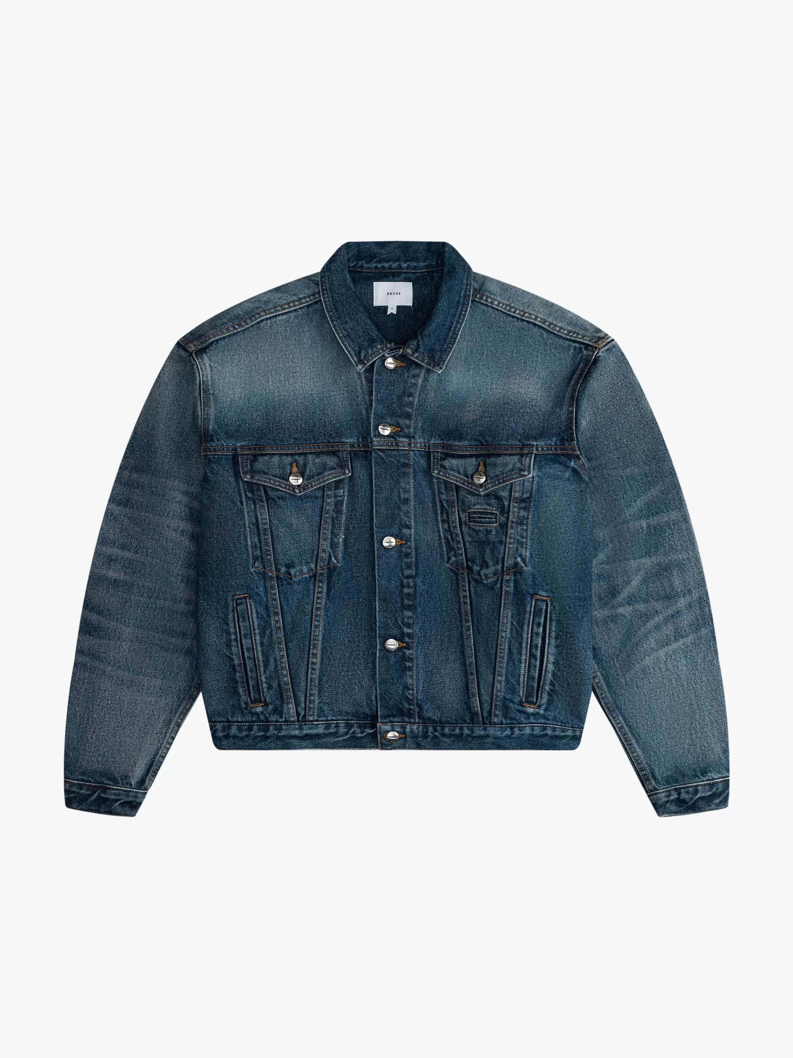 OVERSIZED DENIM TRUCKER JACKET | RHUDE Best