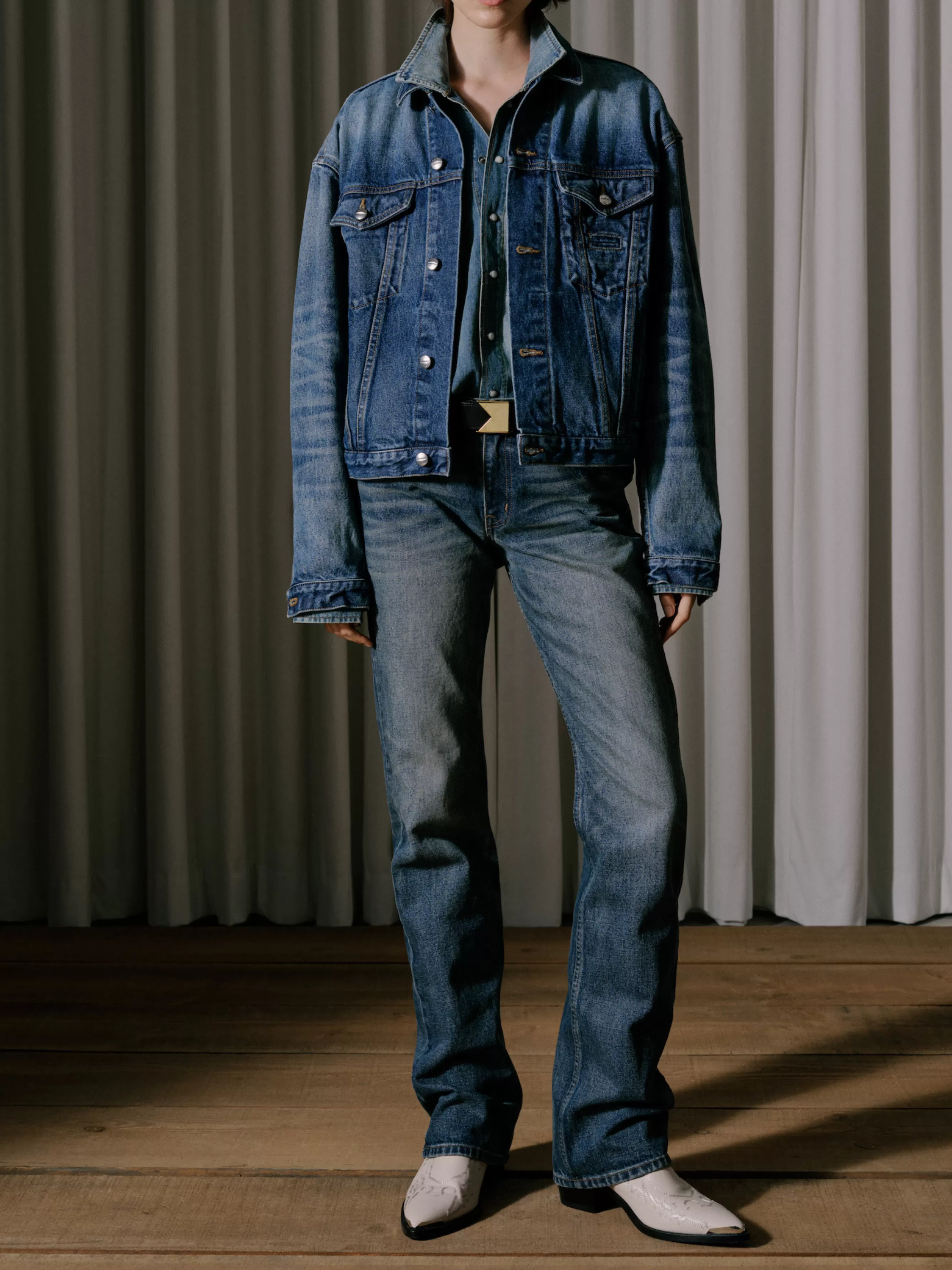 OVERSIZED DENIM TRUCKER JACKET | RHUDE Best