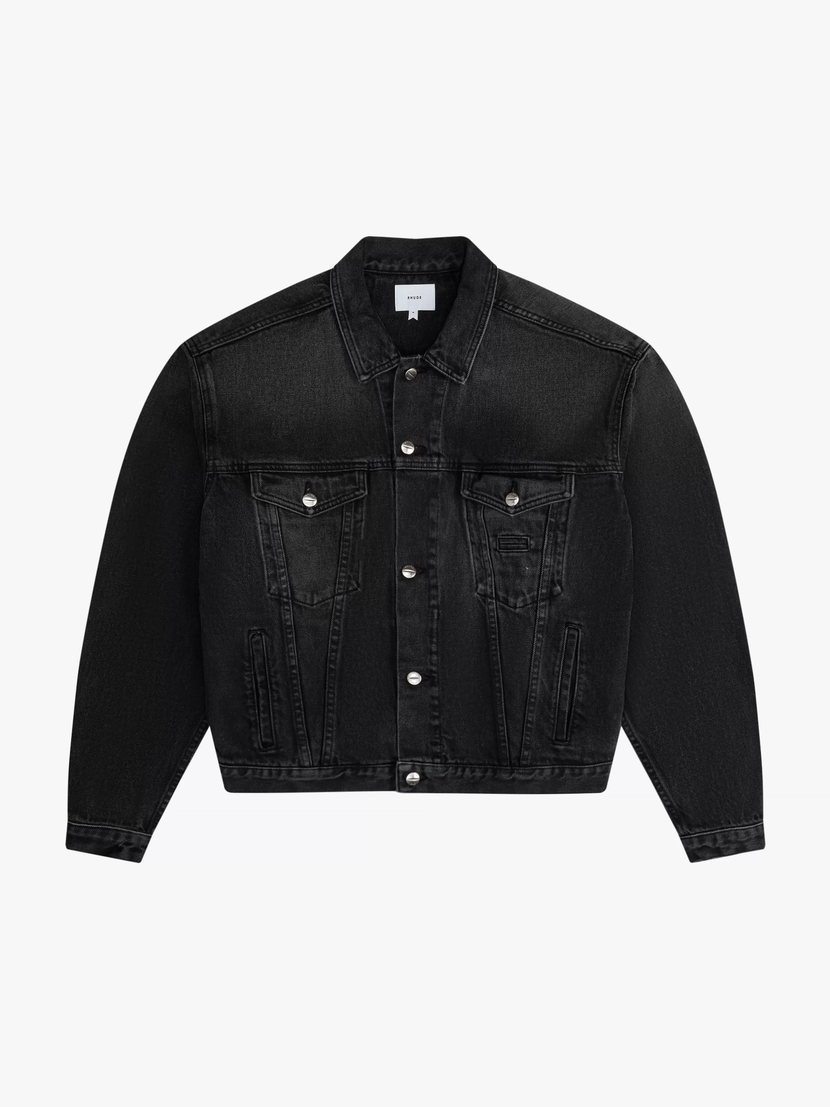 OVERSIZED DENIM TRUCKER JACKET | RHUDE Store