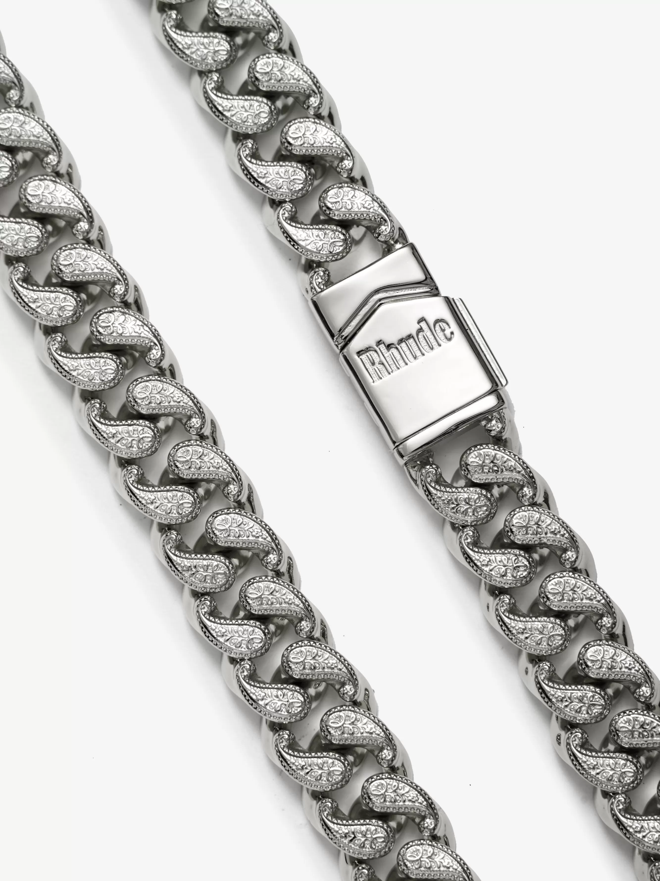 PAISLEY CUBAN LINK NECKLACE | RHUDE Fashion