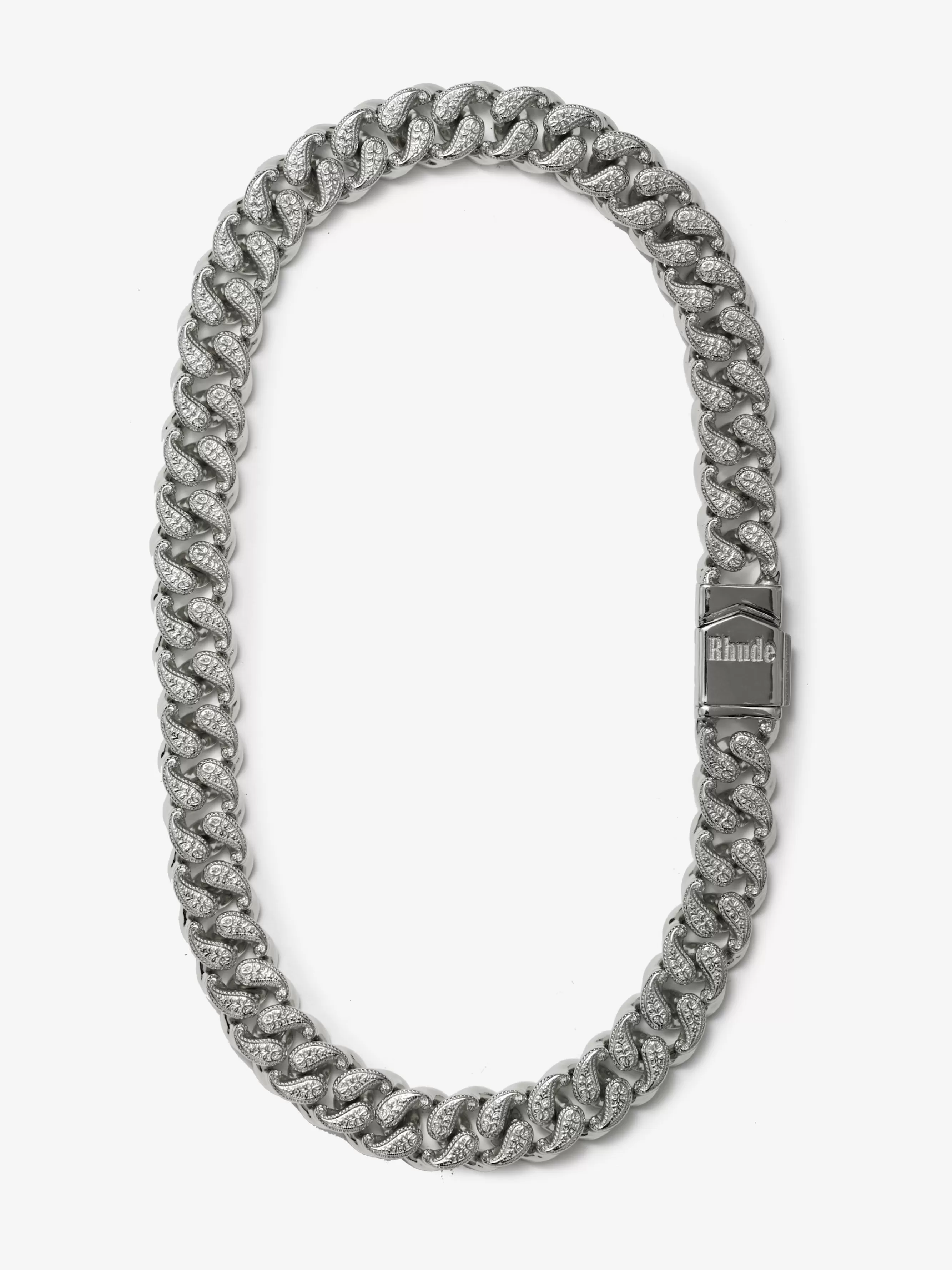 PAISLEY CUBAN LINK NECKLACE | RHUDE Fashion