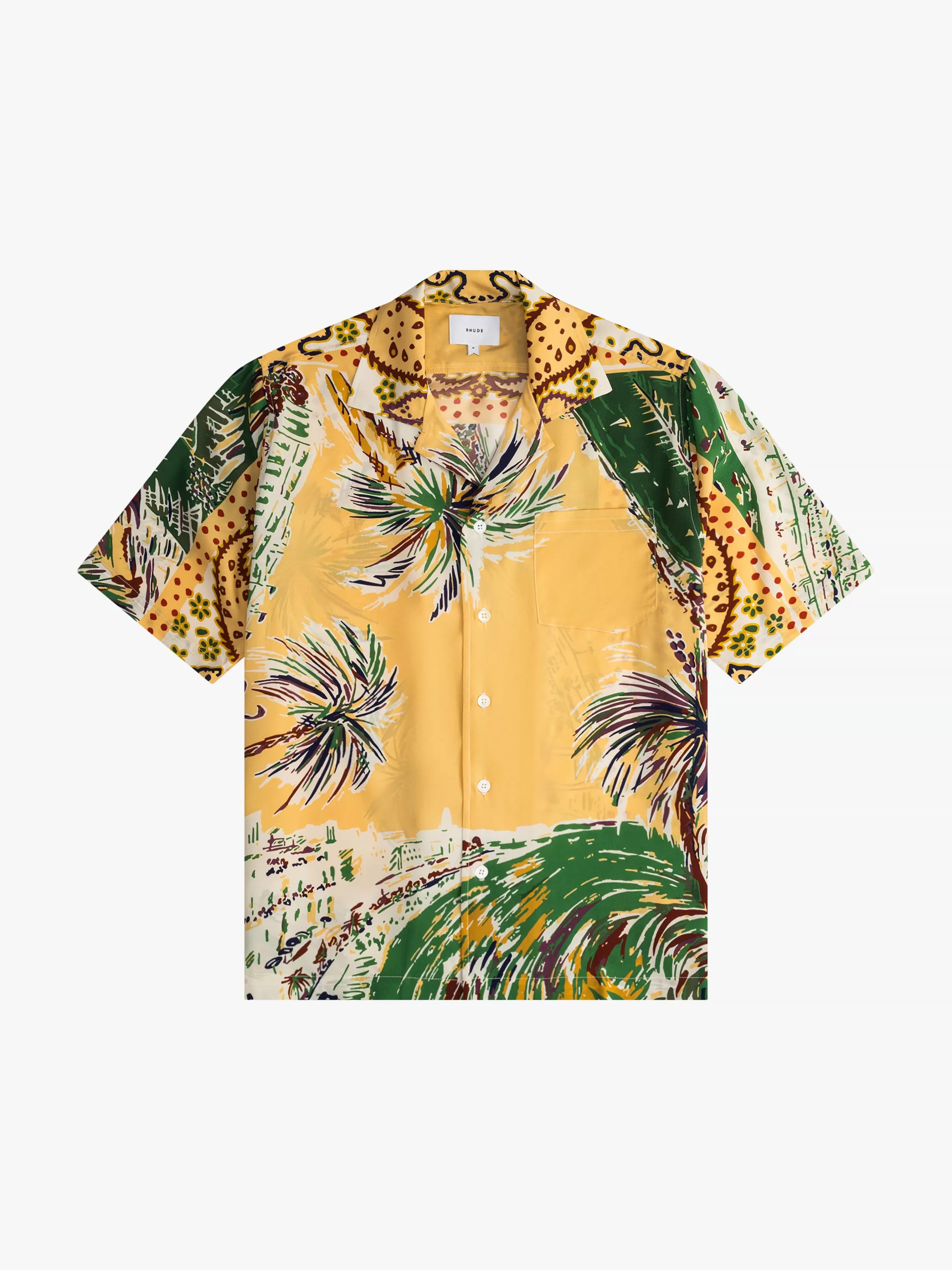 PALMINA SILK SHIRT | RHUDE Clearance