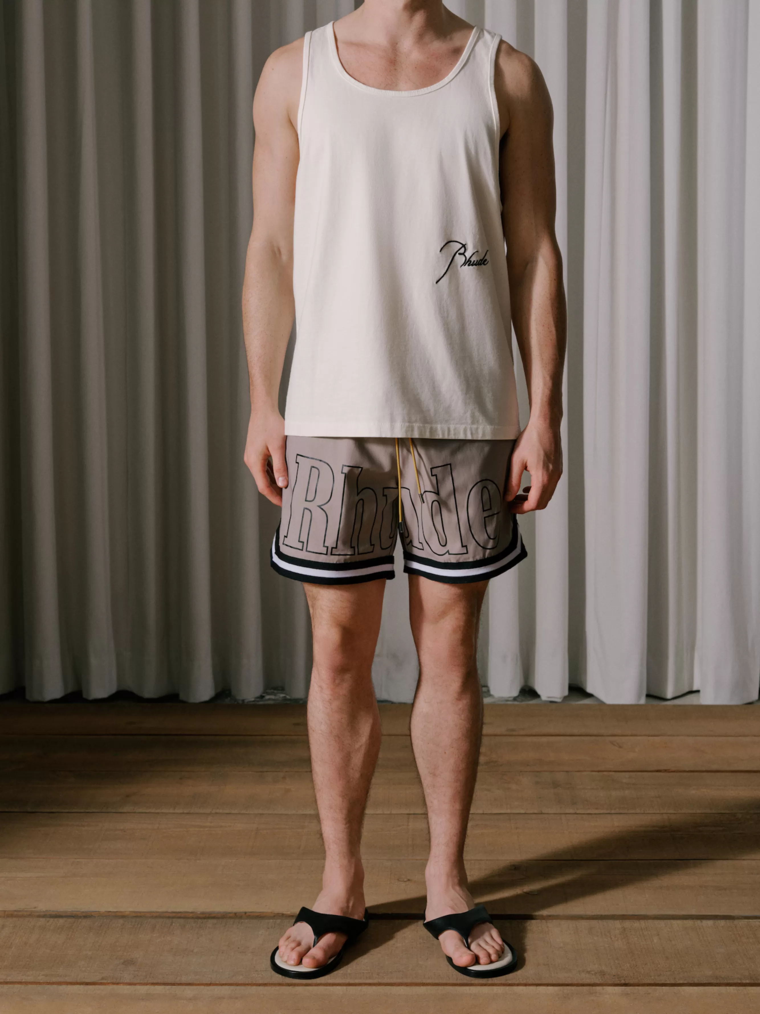 BASKETBALL SWIM TRUNKS | RHUDE Discount