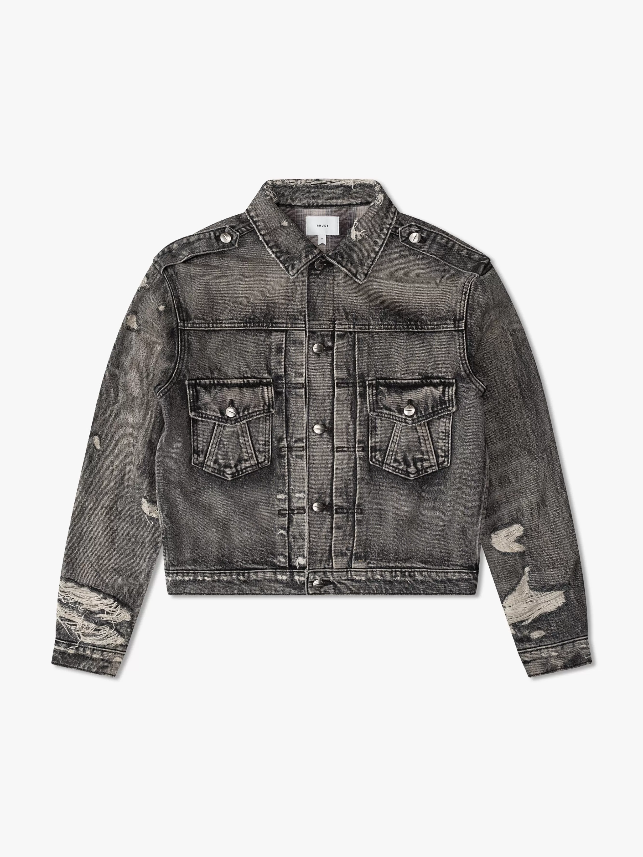 DENIM TRUCKER JACKET | RHUDE Online