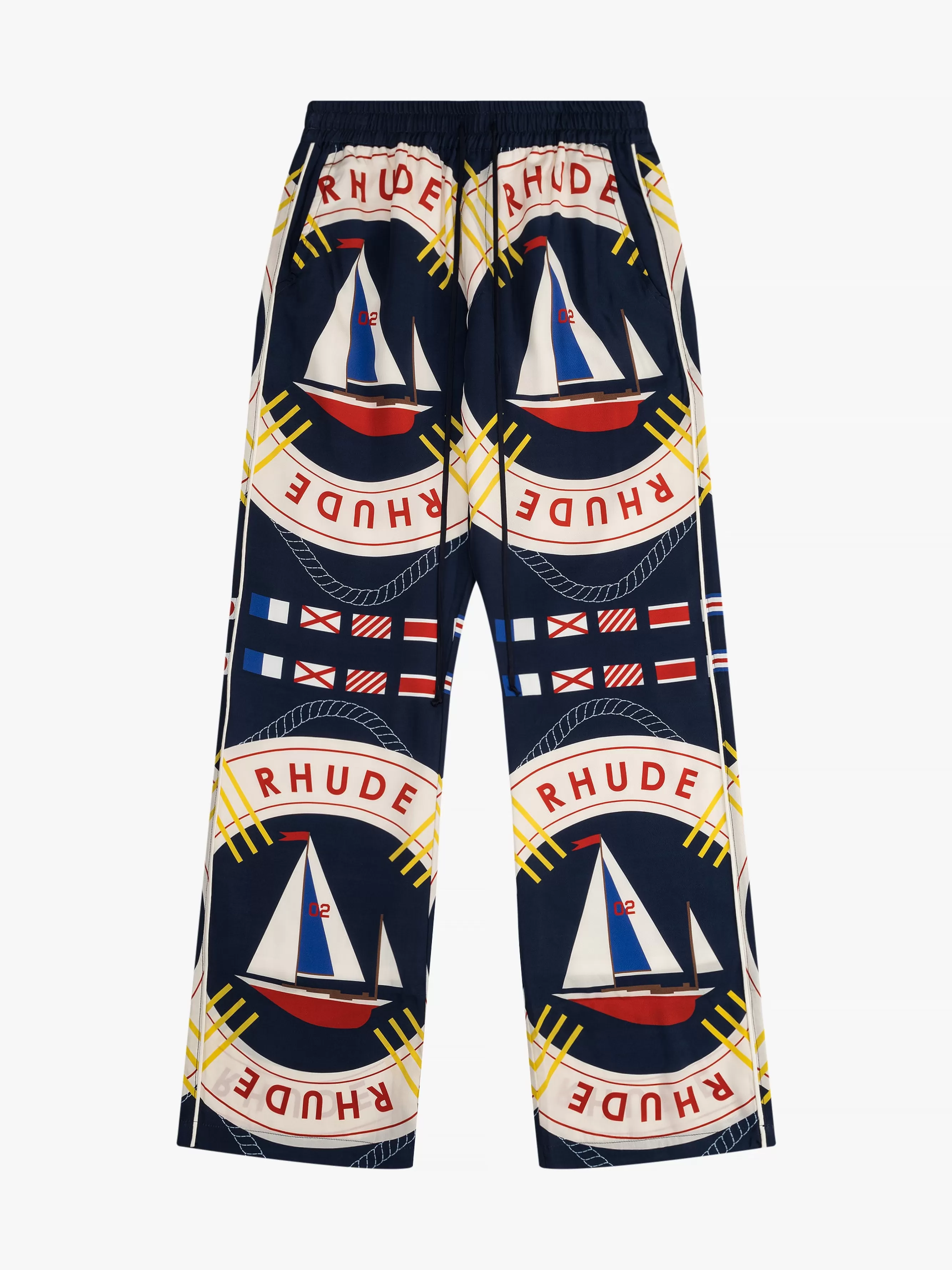 FLAG SAIL SILK PANT | RHUDE New