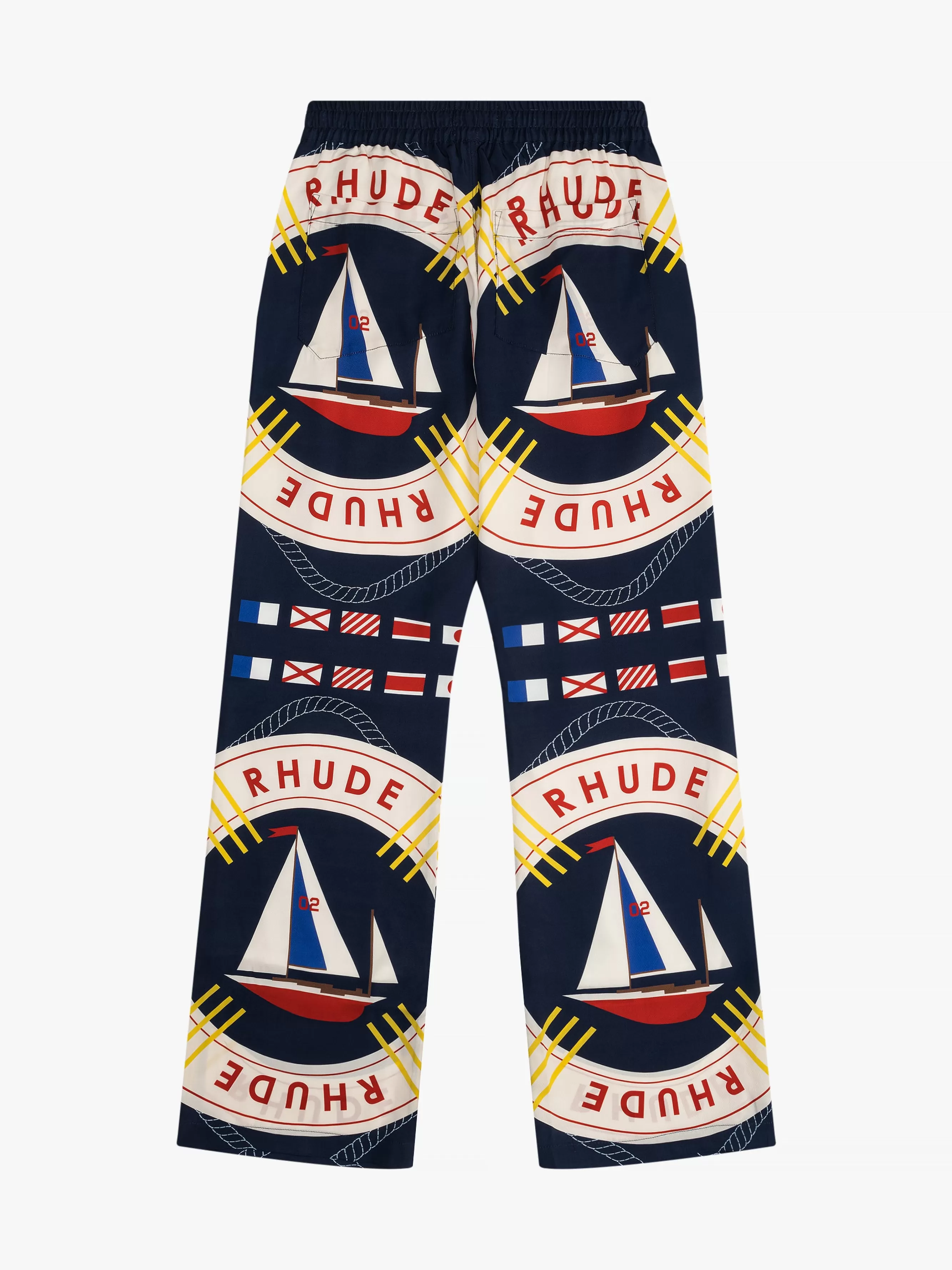 FLAG SAIL SILK PANT | RHUDE New