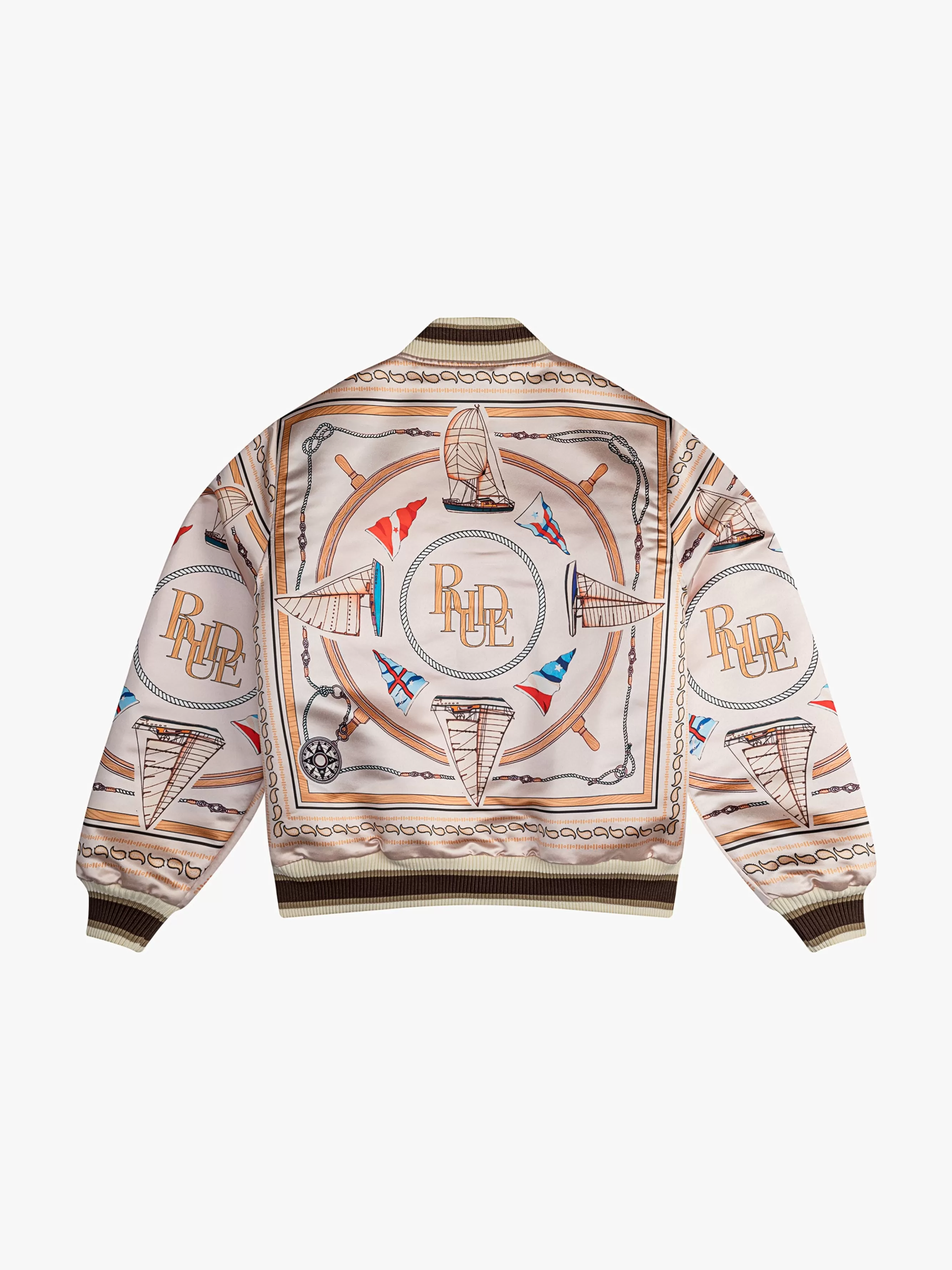 NAUTICAL SATIN BOMBER | RHUDE Discount