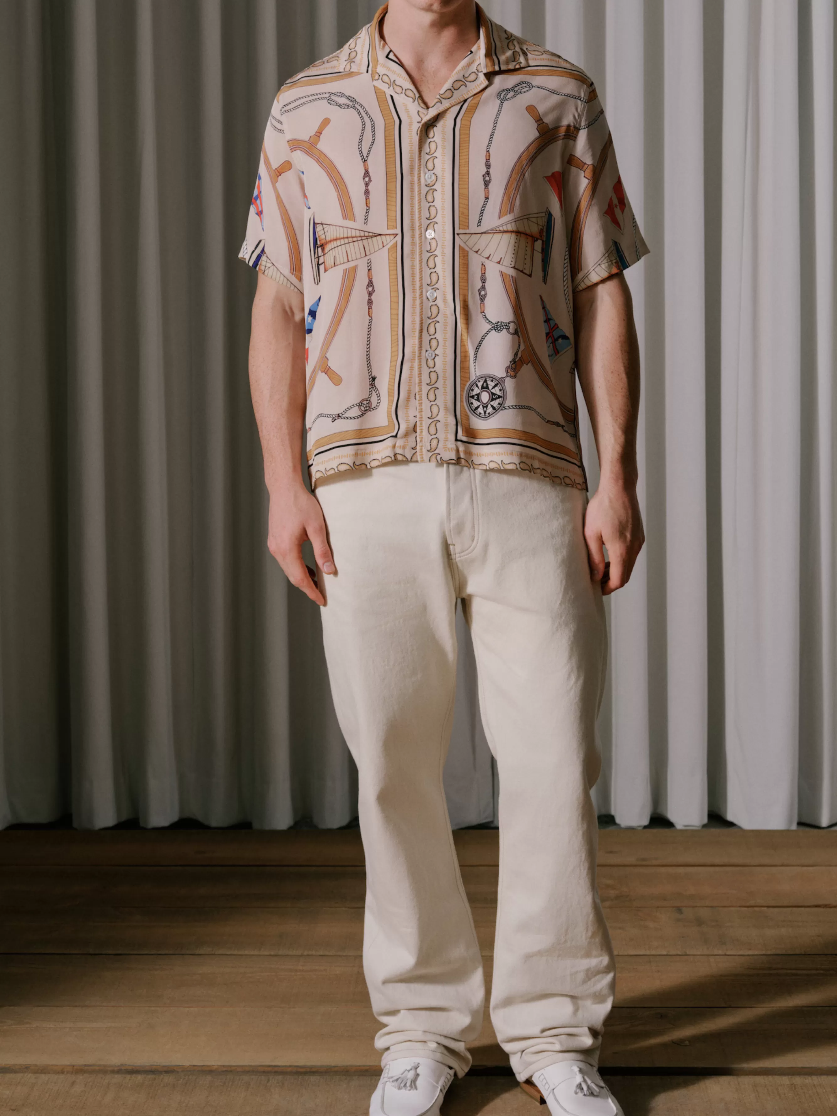 NAUTICAL SILK SHIRT | RHUDE Outlet