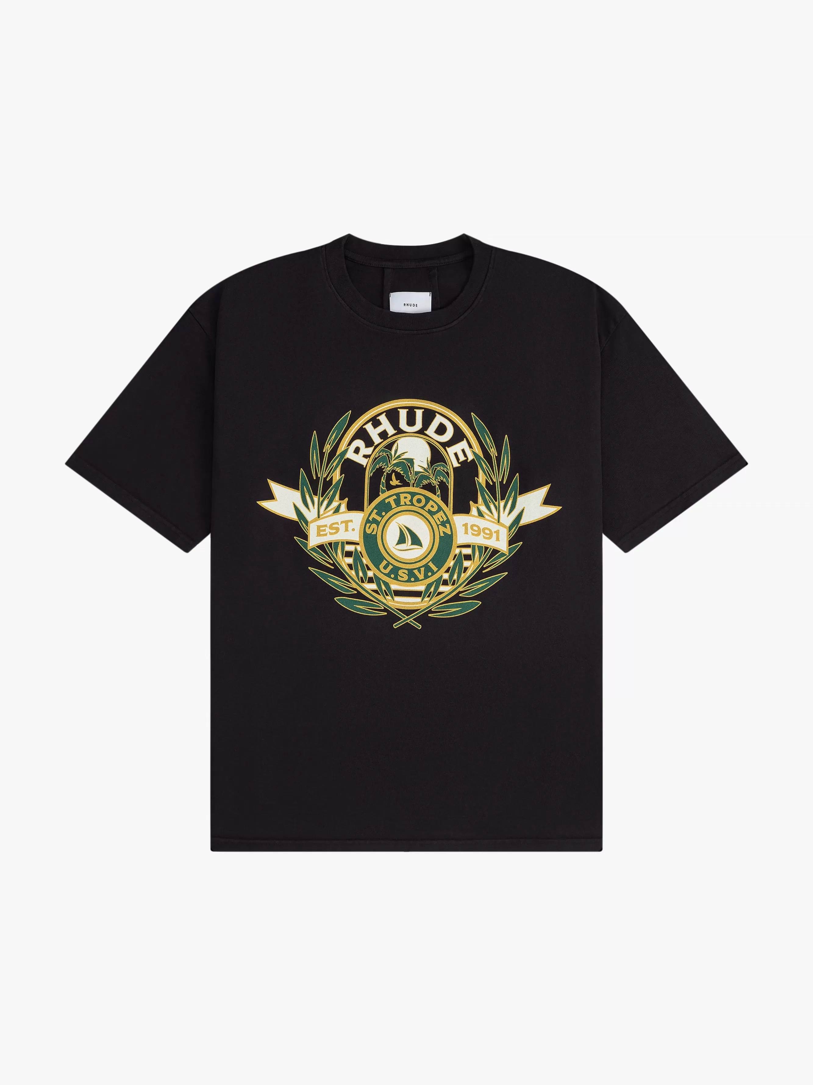 ST. TROPEZ YACHT CREST TEE | RHUDE Hot