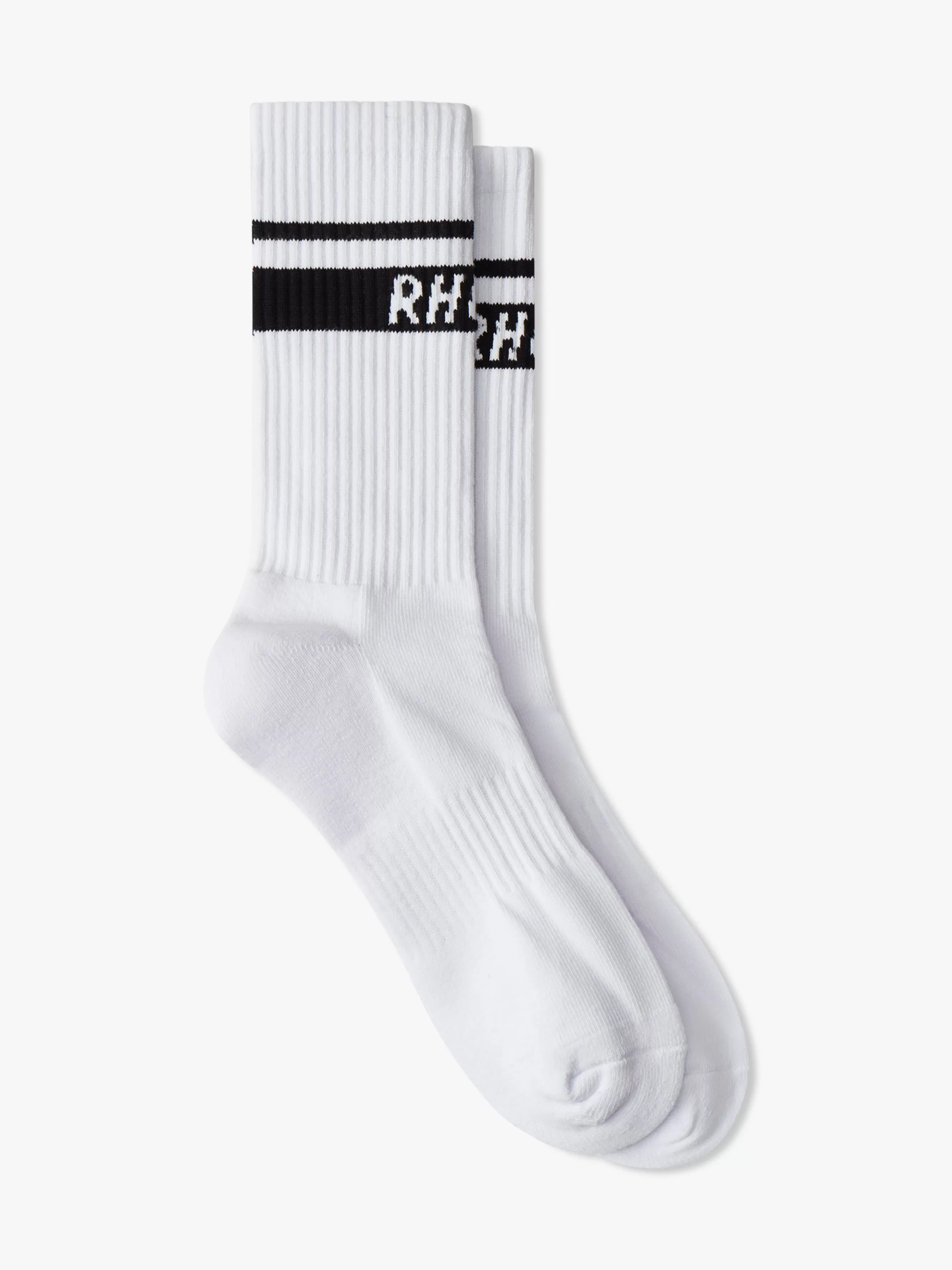 TWO STRIPE LOGO SOCKS | RHUDE Clearance